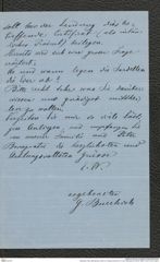 Nachlass Franz Steindachner, Brief von Gregor Bucchich an Franz Steindachner (26.02.1880), Inv.Nr. 62.03, Seite 3